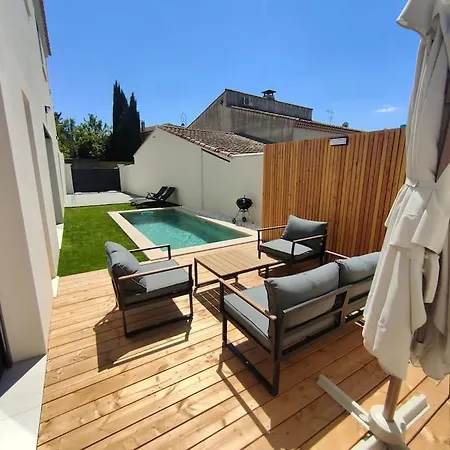 Villa Superbe Maison Neuve Piscine Clim Parking Recharge Voiture Electrique Bouillargues