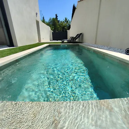 Villa Superbe Maison Neuve Piscine Clim Parking Recharge Voiture Electrique Bouillargues
